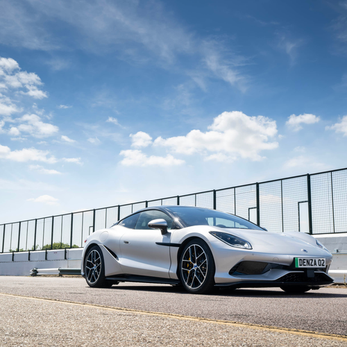 2027 Denza Z Coupe Silverstone Silver Front View