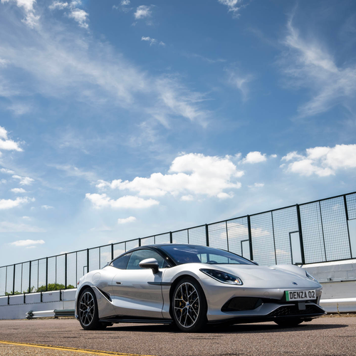 2027 Denza Z Coupe Silverstone Silver Front View