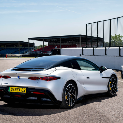 2027 Denza Z Coupe Silverstone Silver Rear View