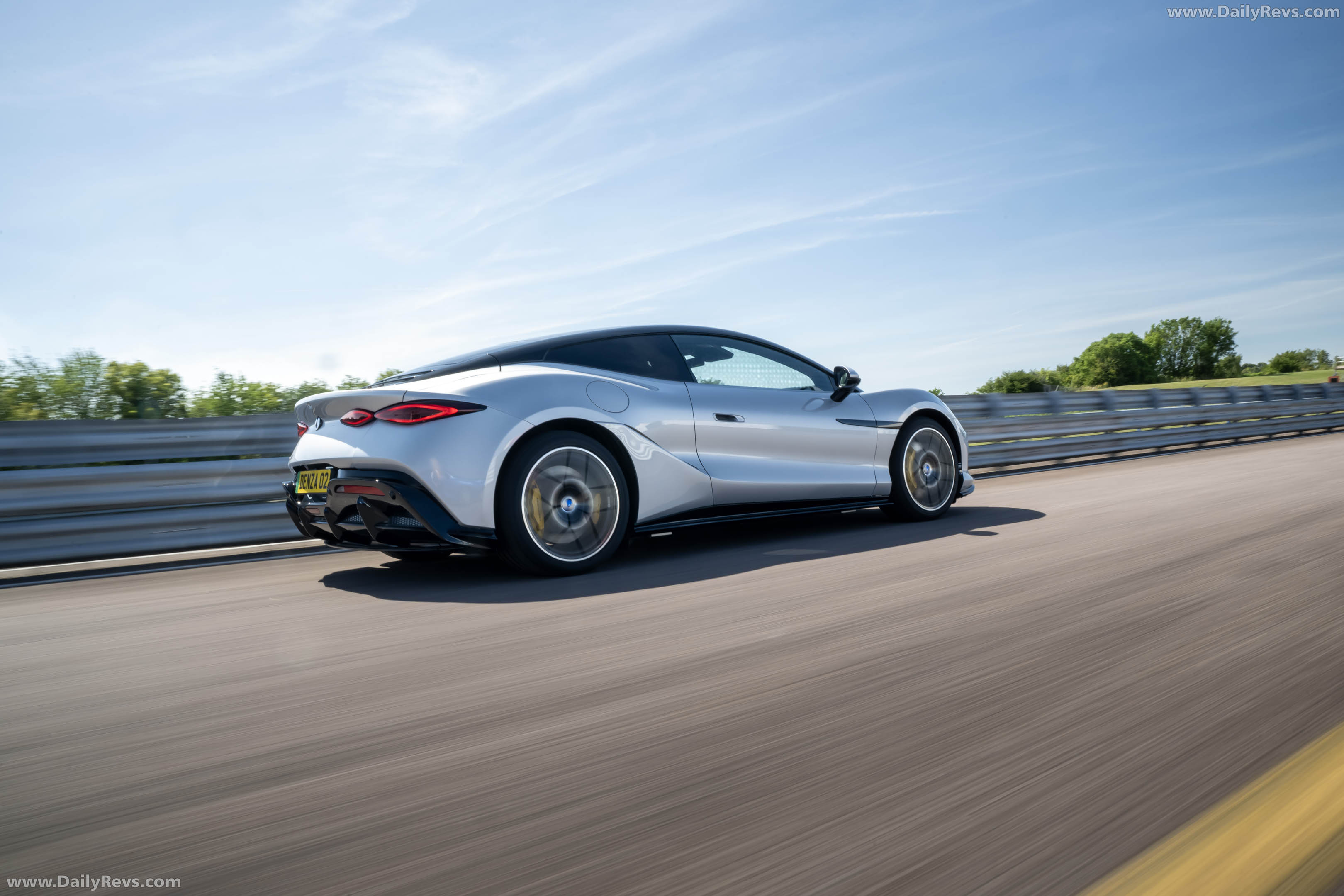 2027 Denza Z Coupe Silverstone Silver Rear View