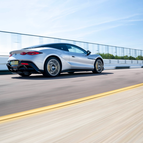 2027 Denza Z Coupe Silverstone Silver Rear View