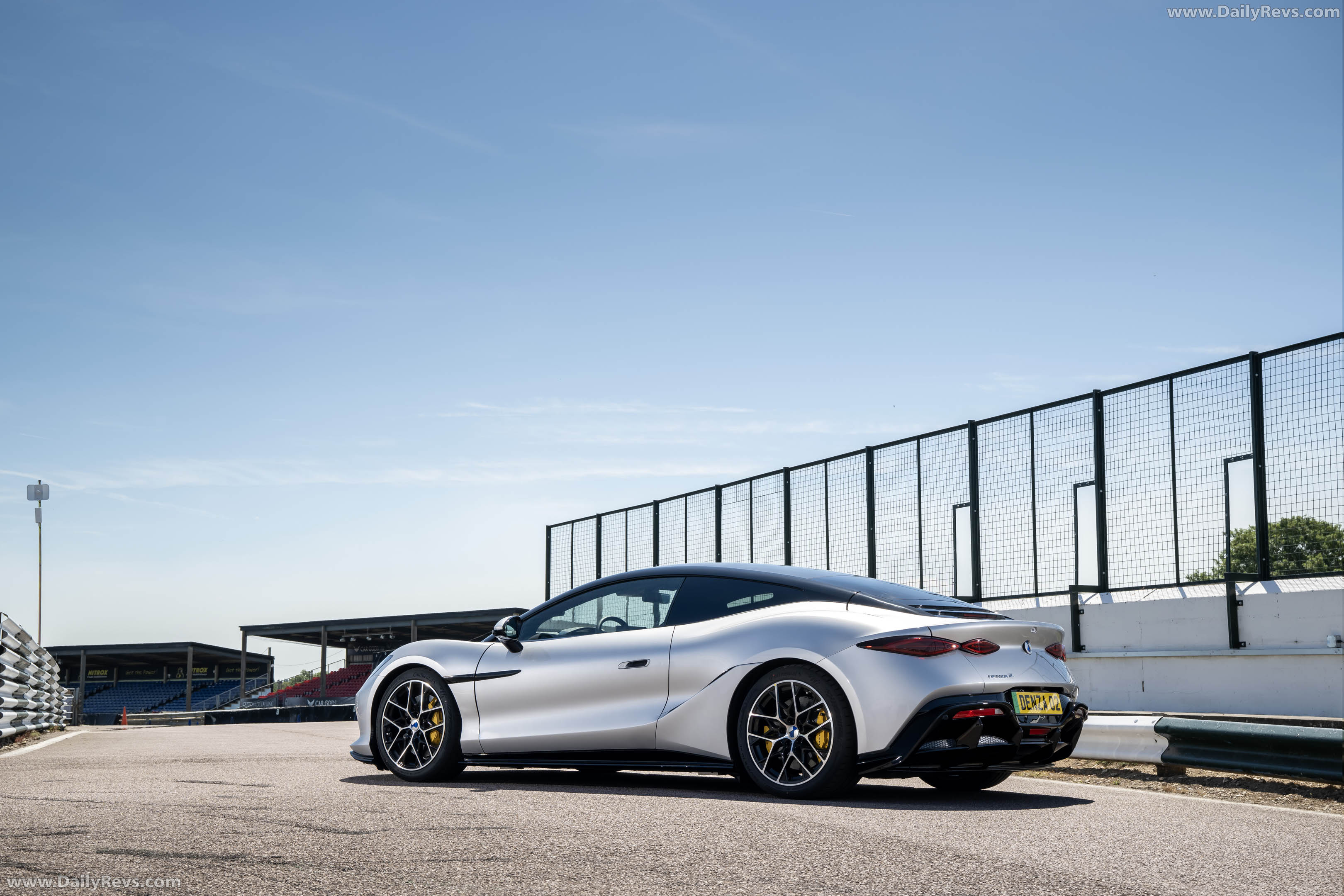 2027 Denza Z Coupe Silverstone Silver Rear View