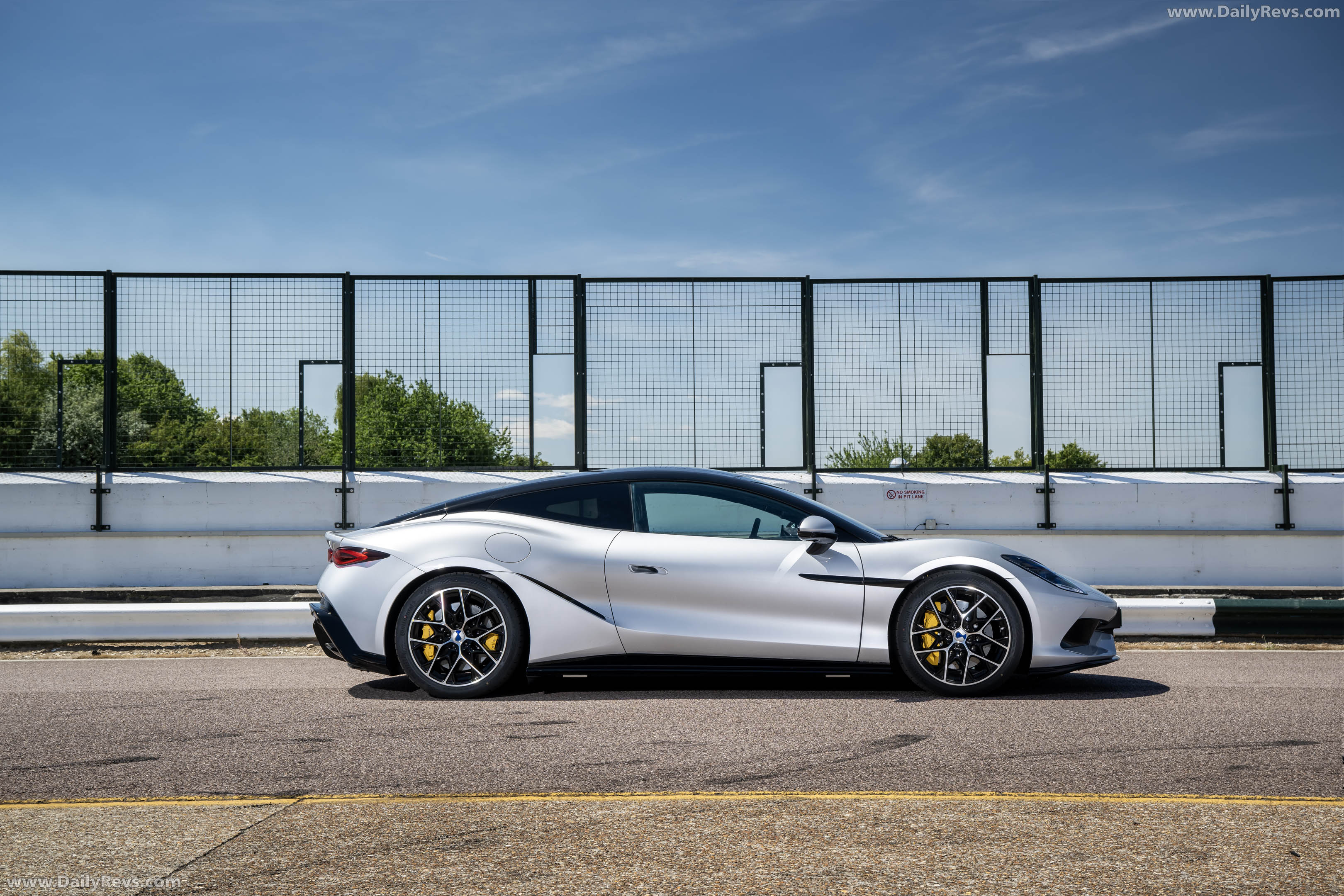 2027 Denza Z Coupe Silverstone Silver Side View