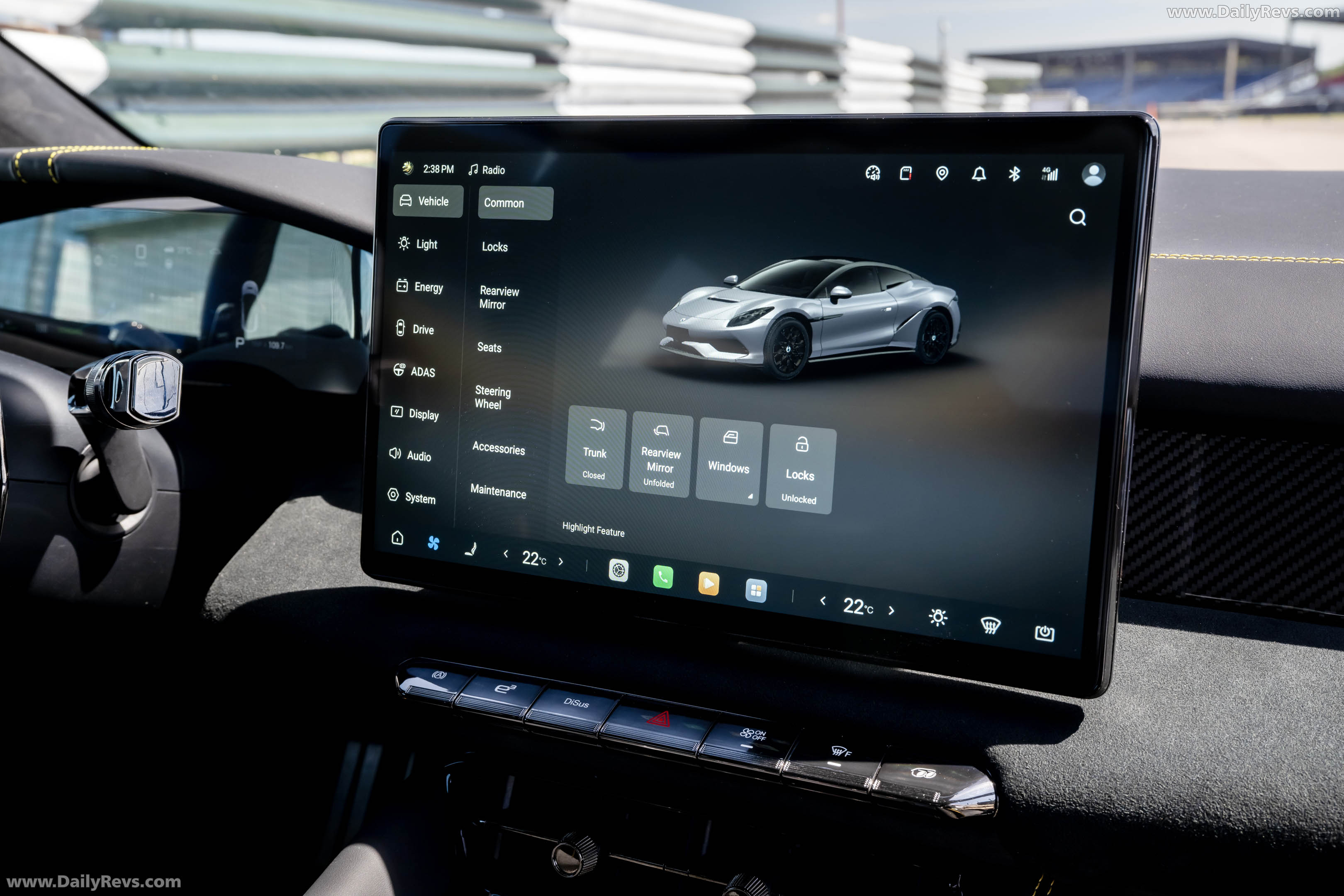 2027 Denza Z Coupe Silverstone Silver Interior