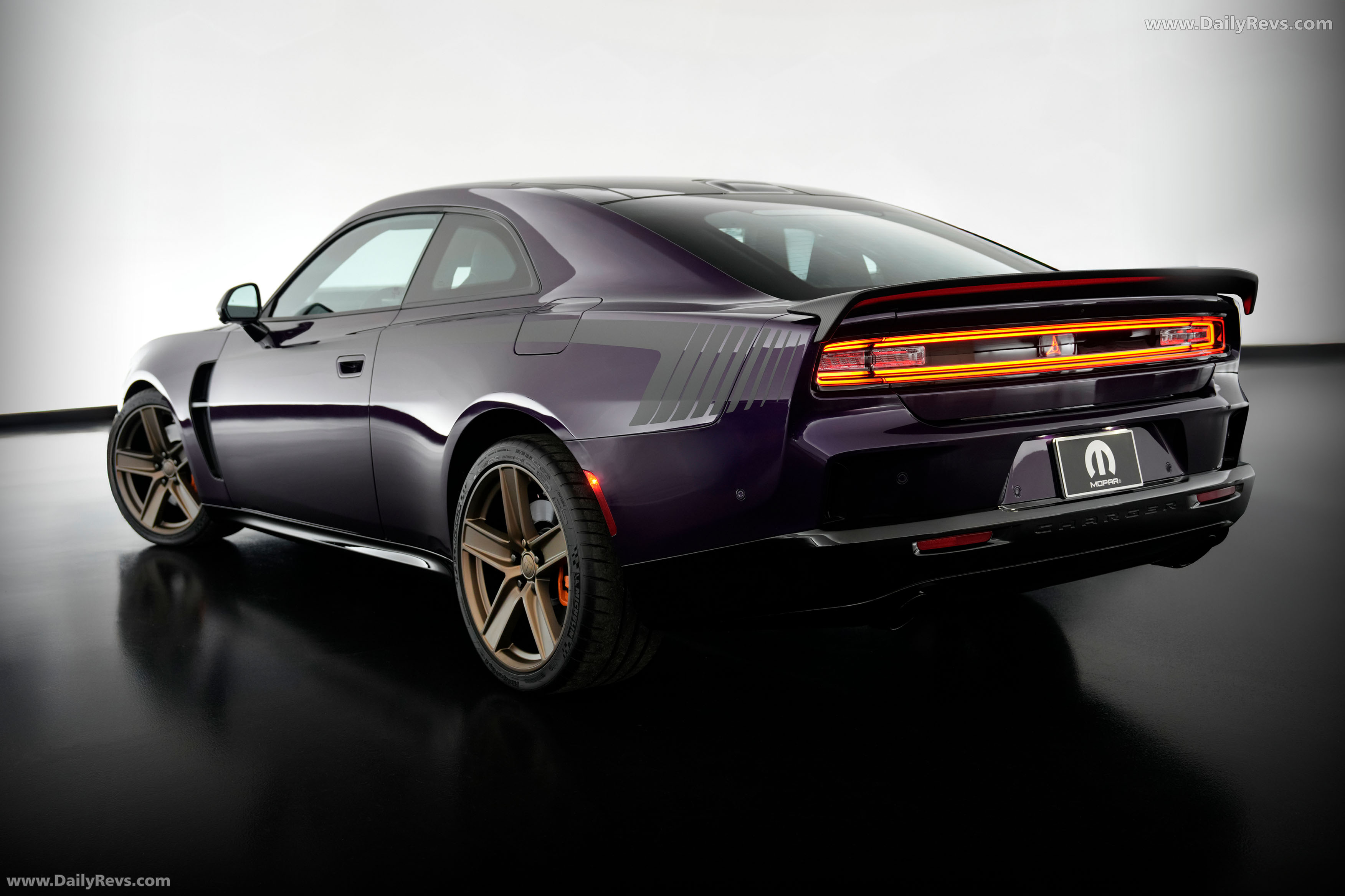 2025 Dodge Charger Sixpack Moparized Concept Rear View