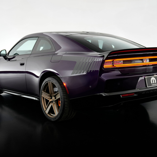 2025 Dodge Charger Sixpack Moparized Concept Rear View