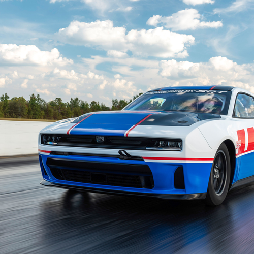 2025 Dodge Charger Hustle Stuff Drag Pak Front View