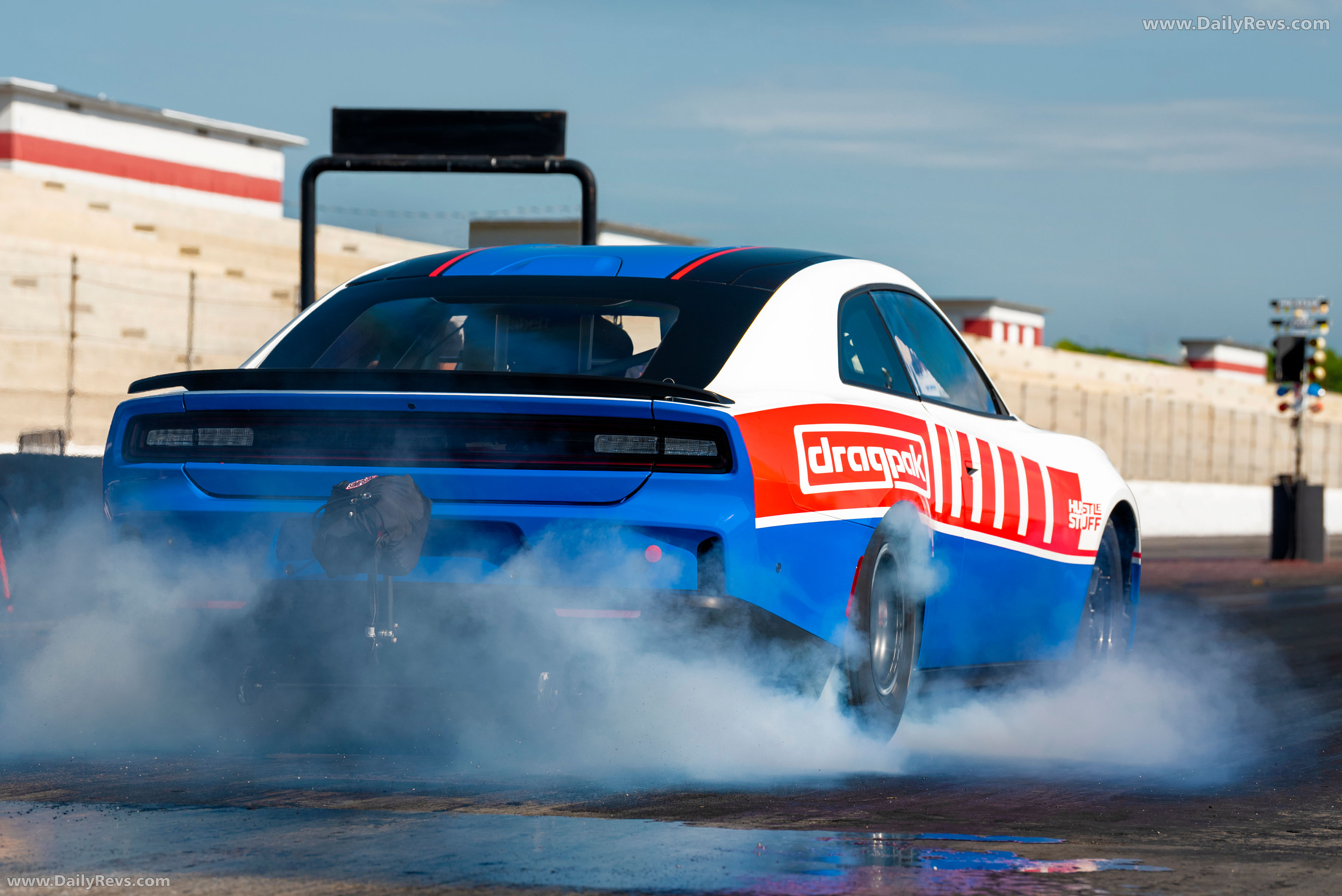 2025 Dodge Charger Hustle Stuff Drag Pak Rear View