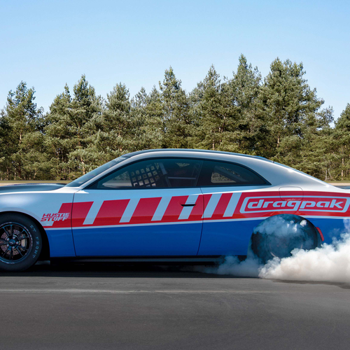 2025 Dodge Charger Hustle Stuff Drag Pak Side View