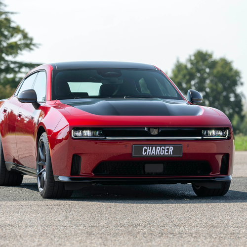 2027 Dodge Charger Daytona 4-Door European Version Front View