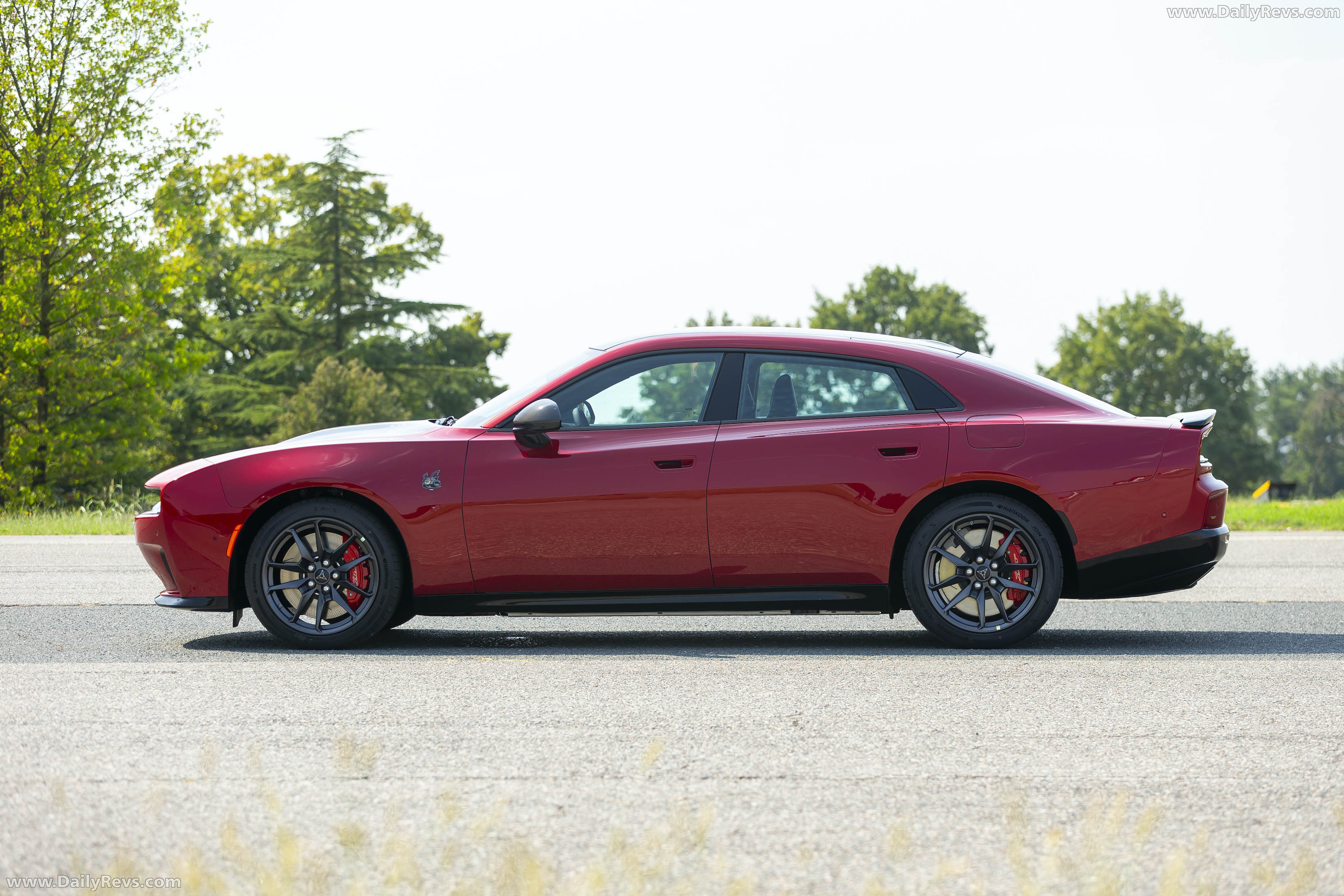 2027 Dodge Charger Daytona 4-Door European Version Side View
