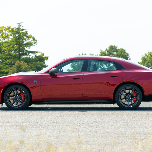 2027 Dodge Charger Daytona 4-Door European Version Side View