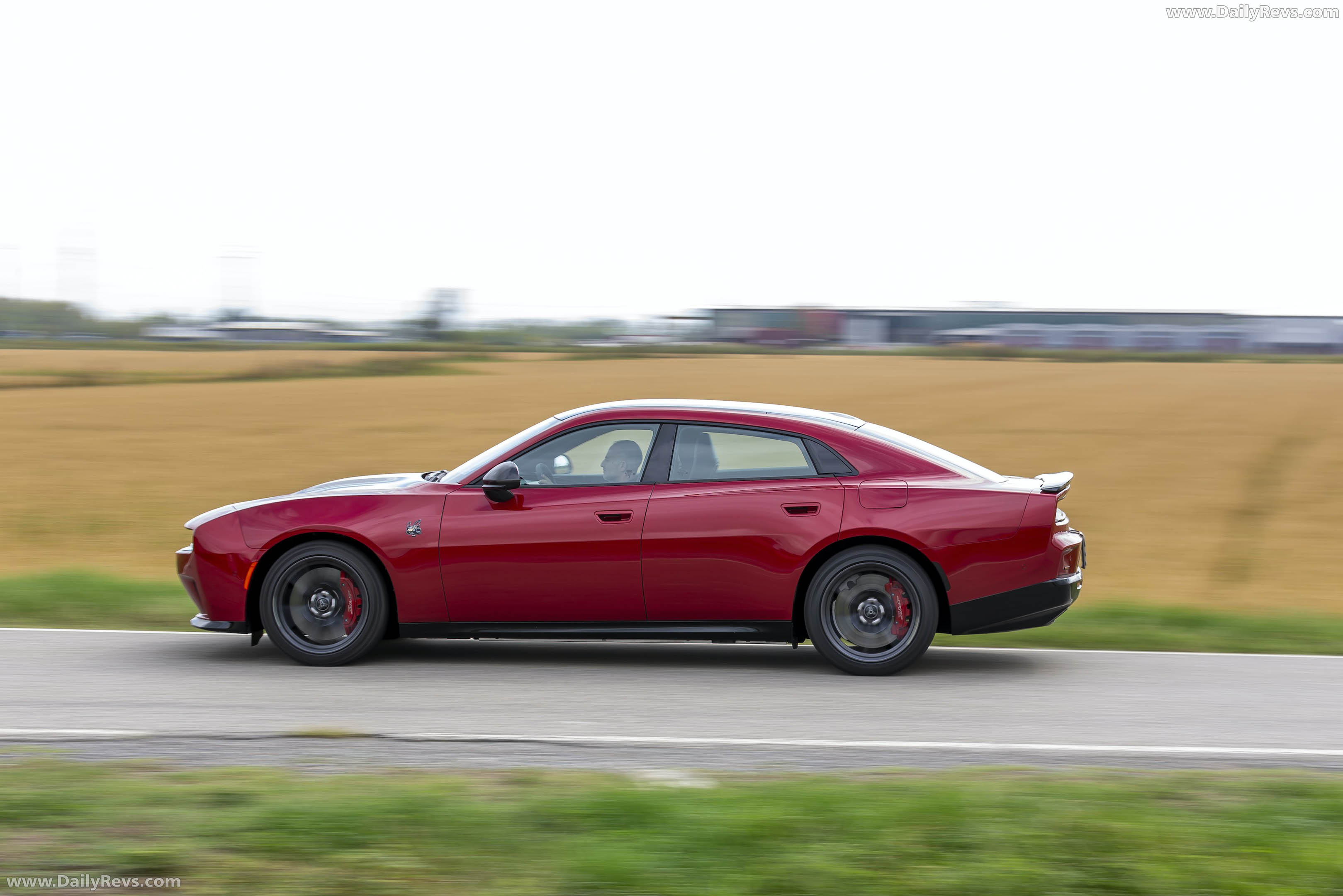 2027 Dodge Charger Daytona 4-Door European Version Side View