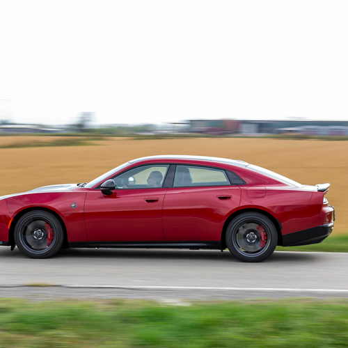 2027 Dodge Charger Daytona 4-Door European Version Side View