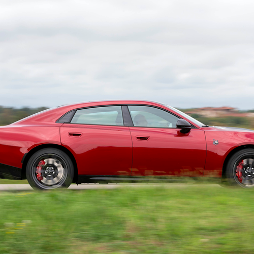 2027 Dodge Charger Daytona 4-Door European Version Side View