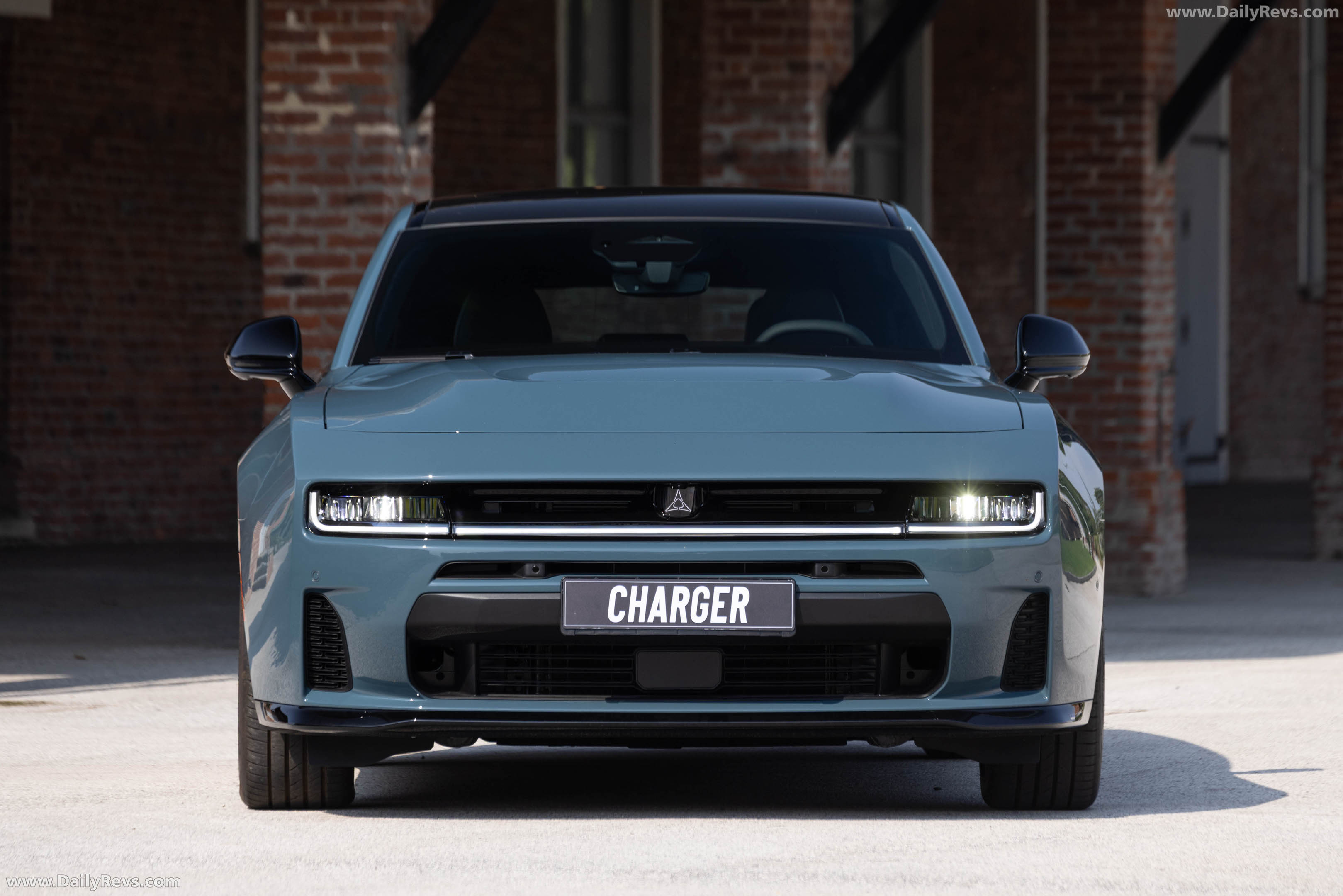 2027 Dodge Charger Sixpack 4-Door European Version Front View