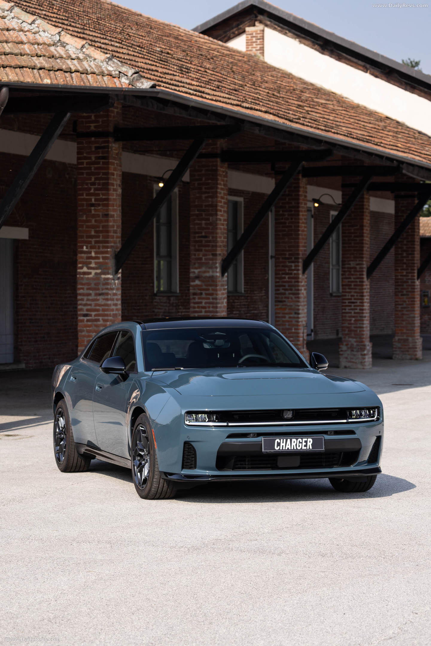 2027 Dodge Charger Sixpack 4-Door European Version Front View