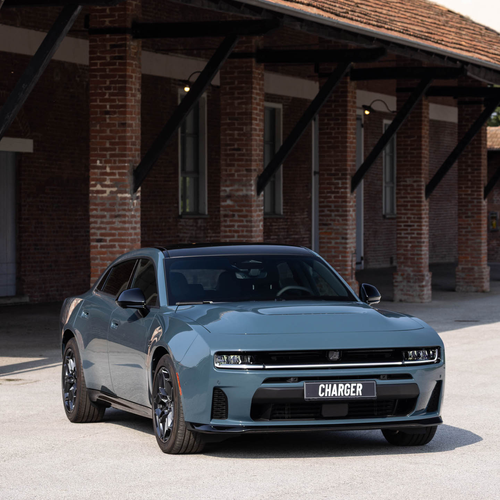 2027 Dodge Charger Sixpack 4-Door European Version Front View