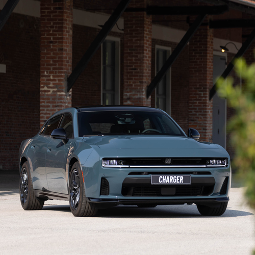 2027 Dodge Charger Sixpack 4-Door European Version Front View