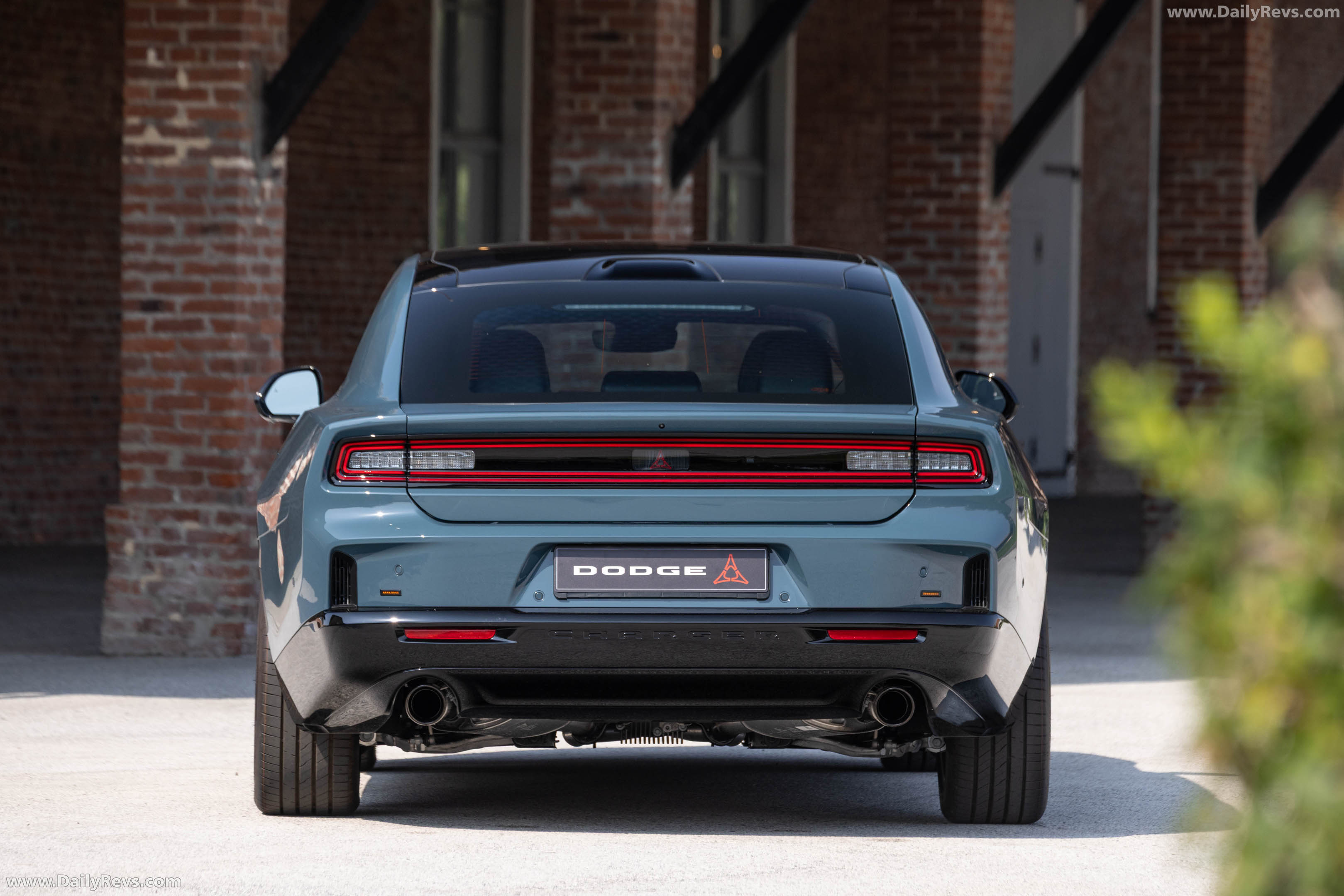 2027 Dodge Charger Sixpack 4-Door European Version Rear View
