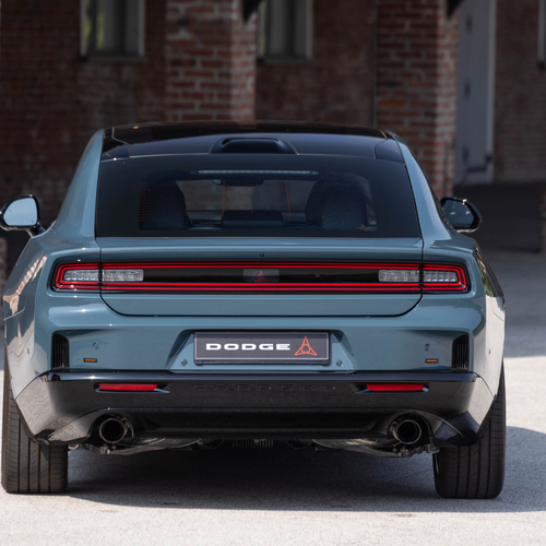 2027 Dodge Charger Sixpack 4-Door European Version Rear View