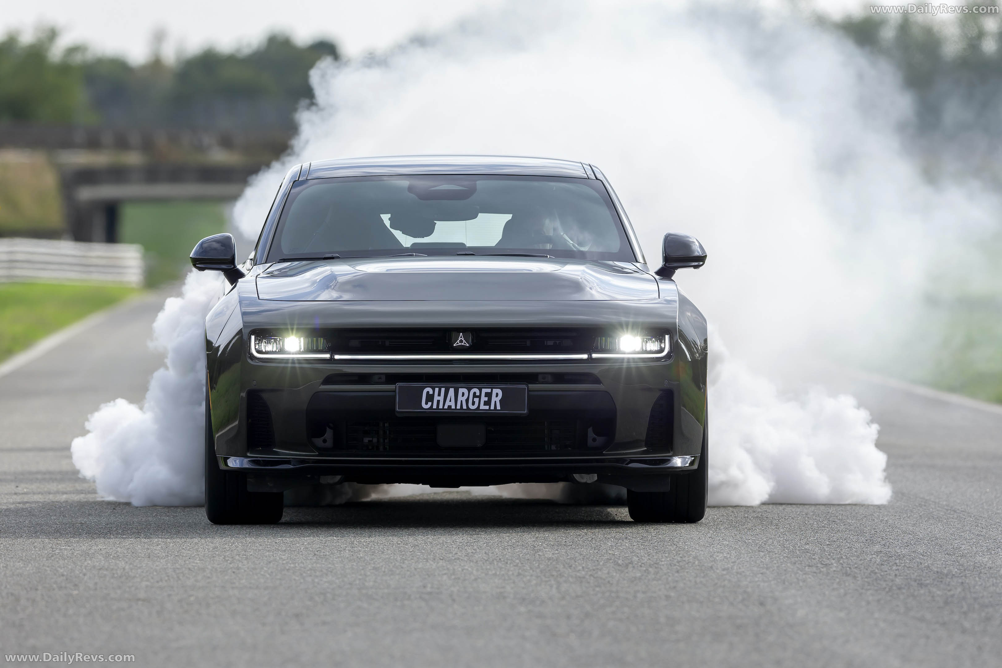 2027 Dodge Charger Sixpack European Version Front View