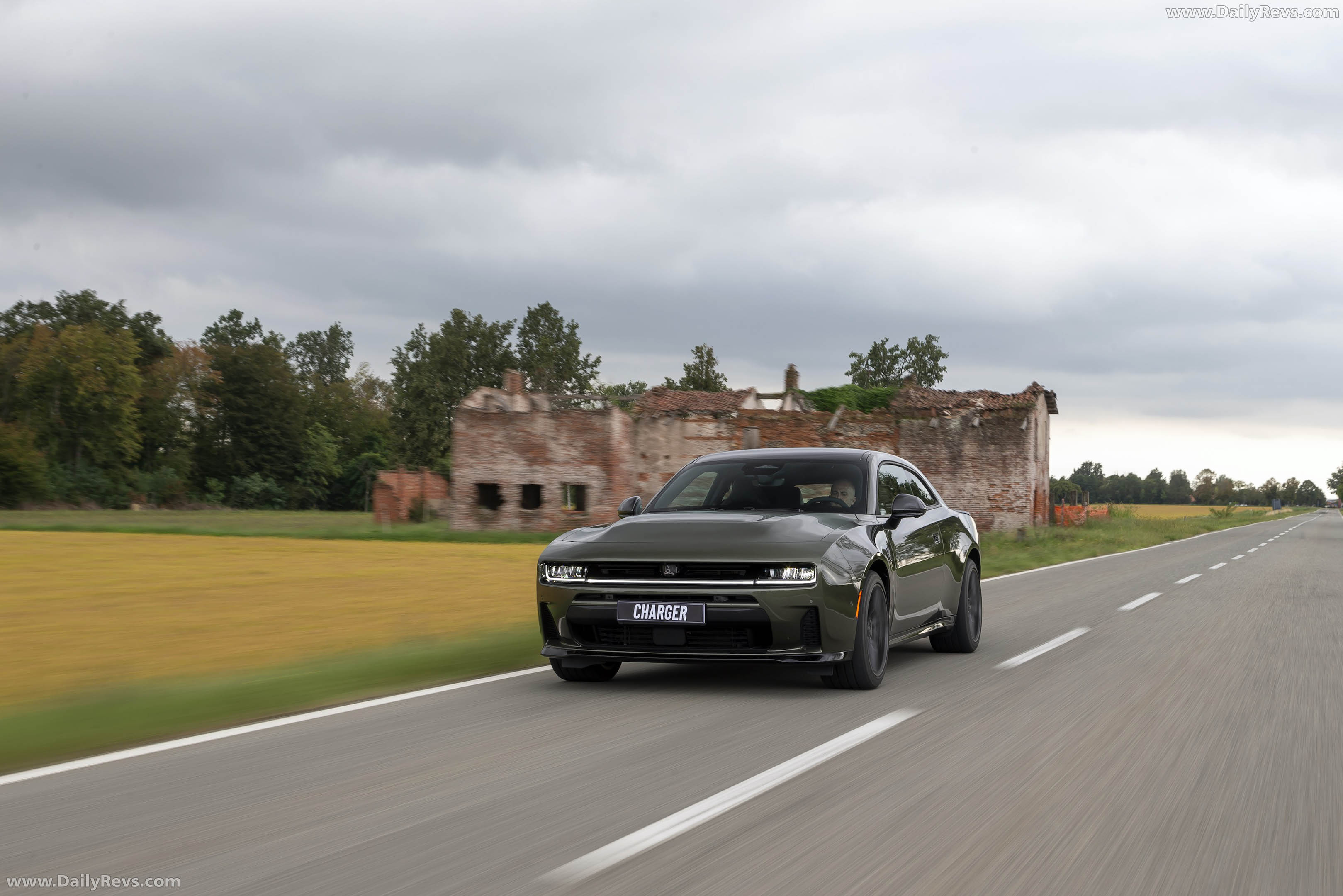 2027 Dodge Charger Sixpack European Version Front View