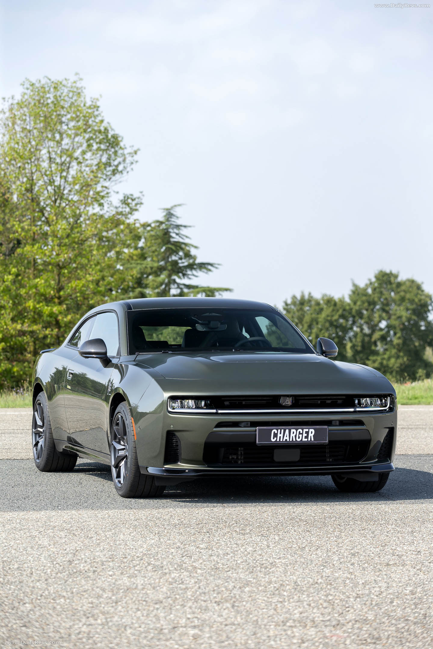 2027 Dodge Charger Sixpack European Version Front View