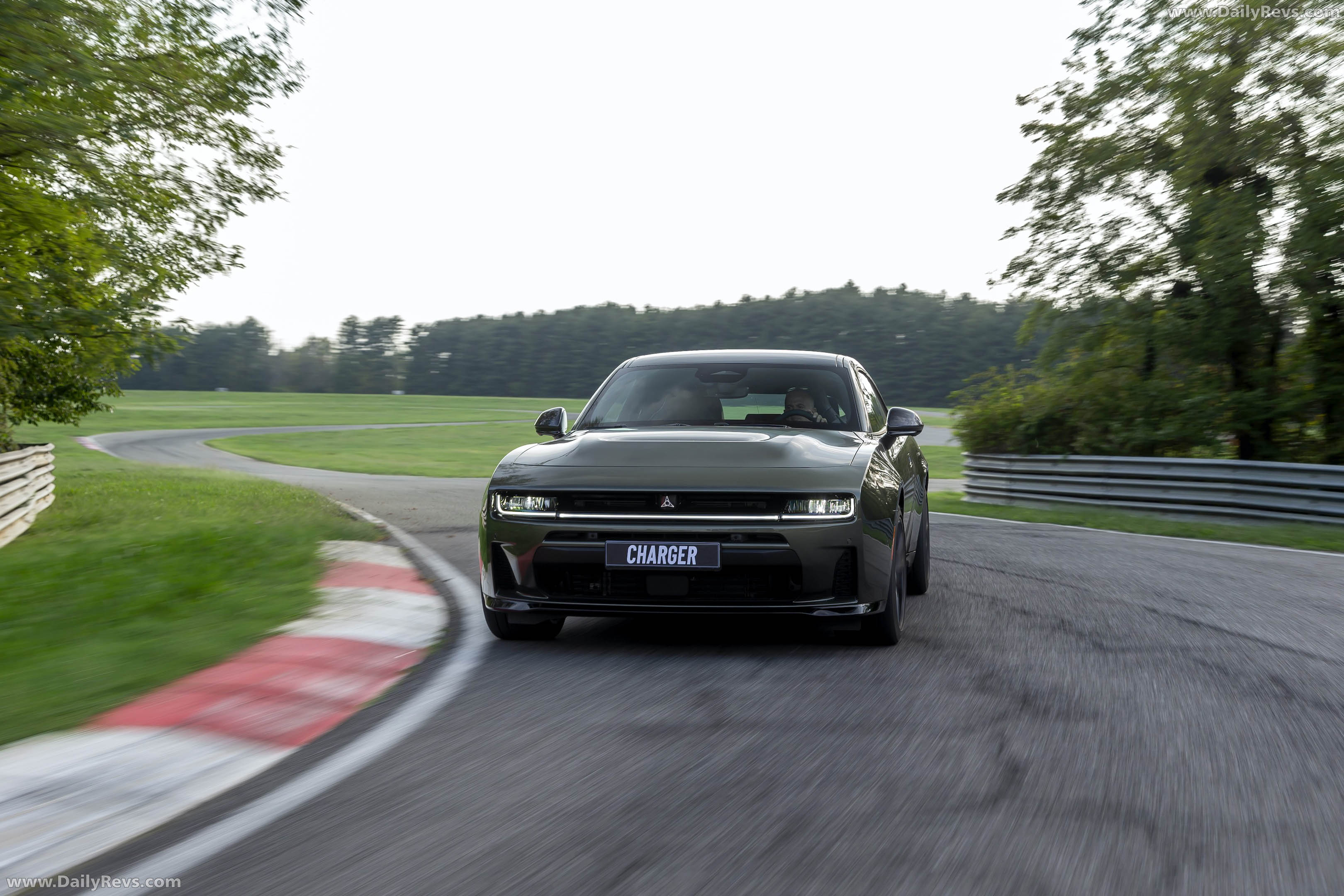 2027 Dodge Charger Sixpack European Version Front View