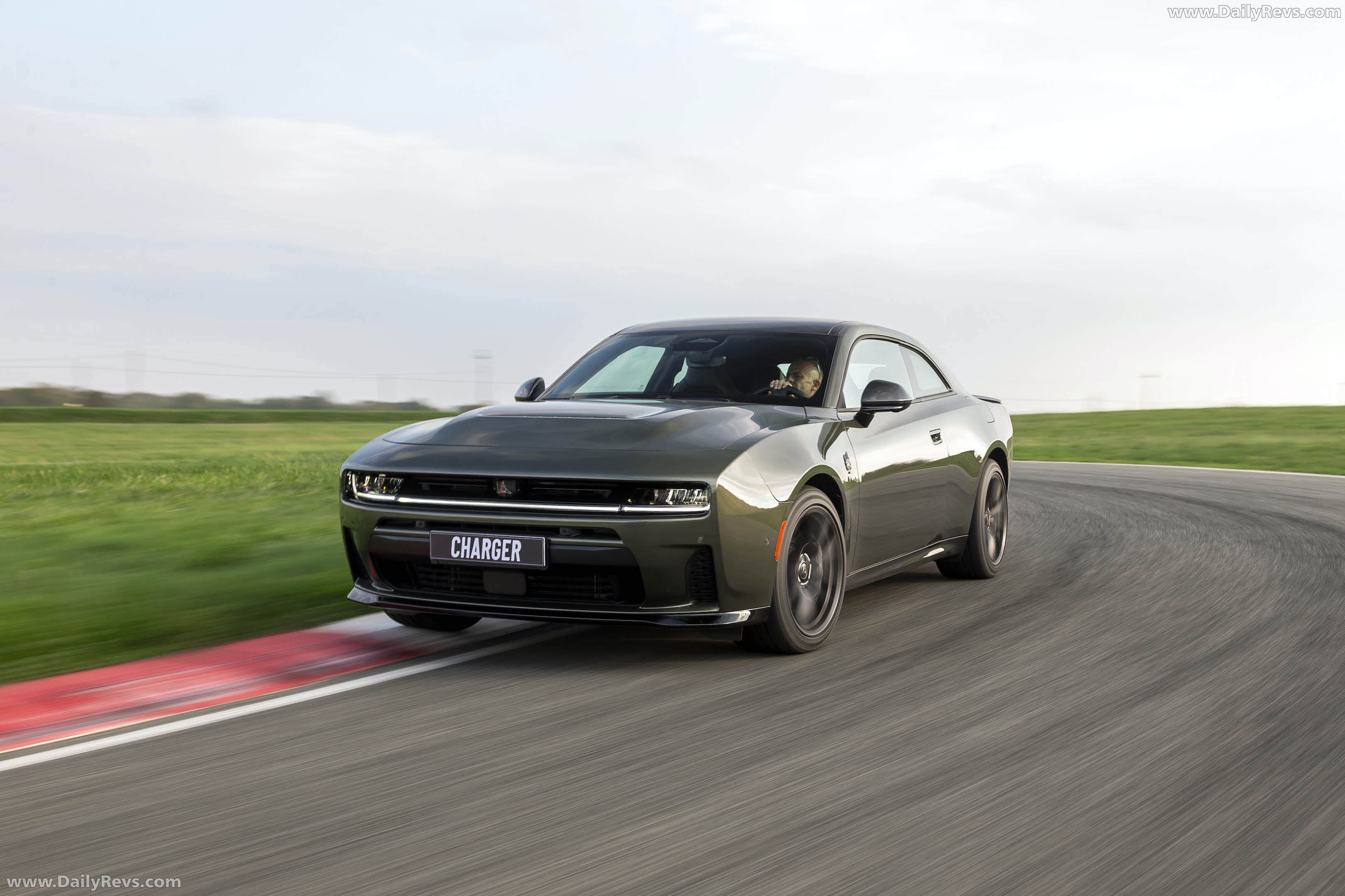 2027 Dodge Charger Sixpack European Version Front View