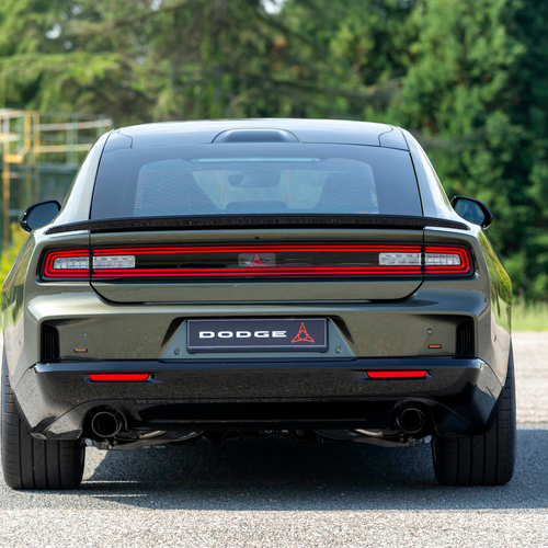 2027 Dodge Charger Sixpack European Version Rear View