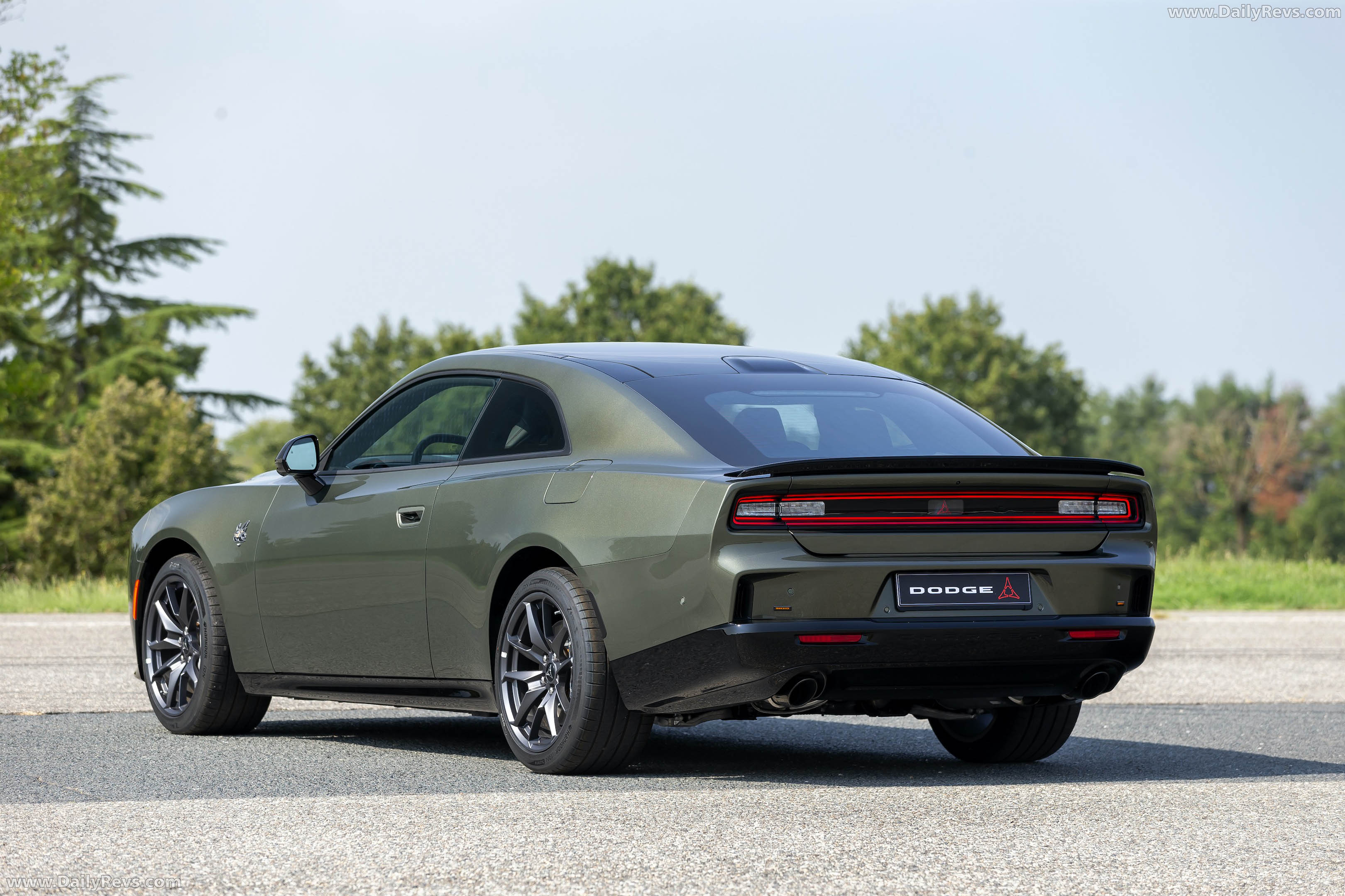 2027 Dodge Charger Sixpack European Version Rear View