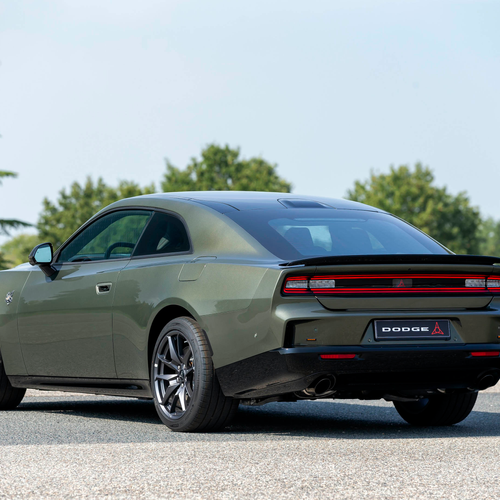 2027 Dodge Charger Sixpack European Version Rear View
