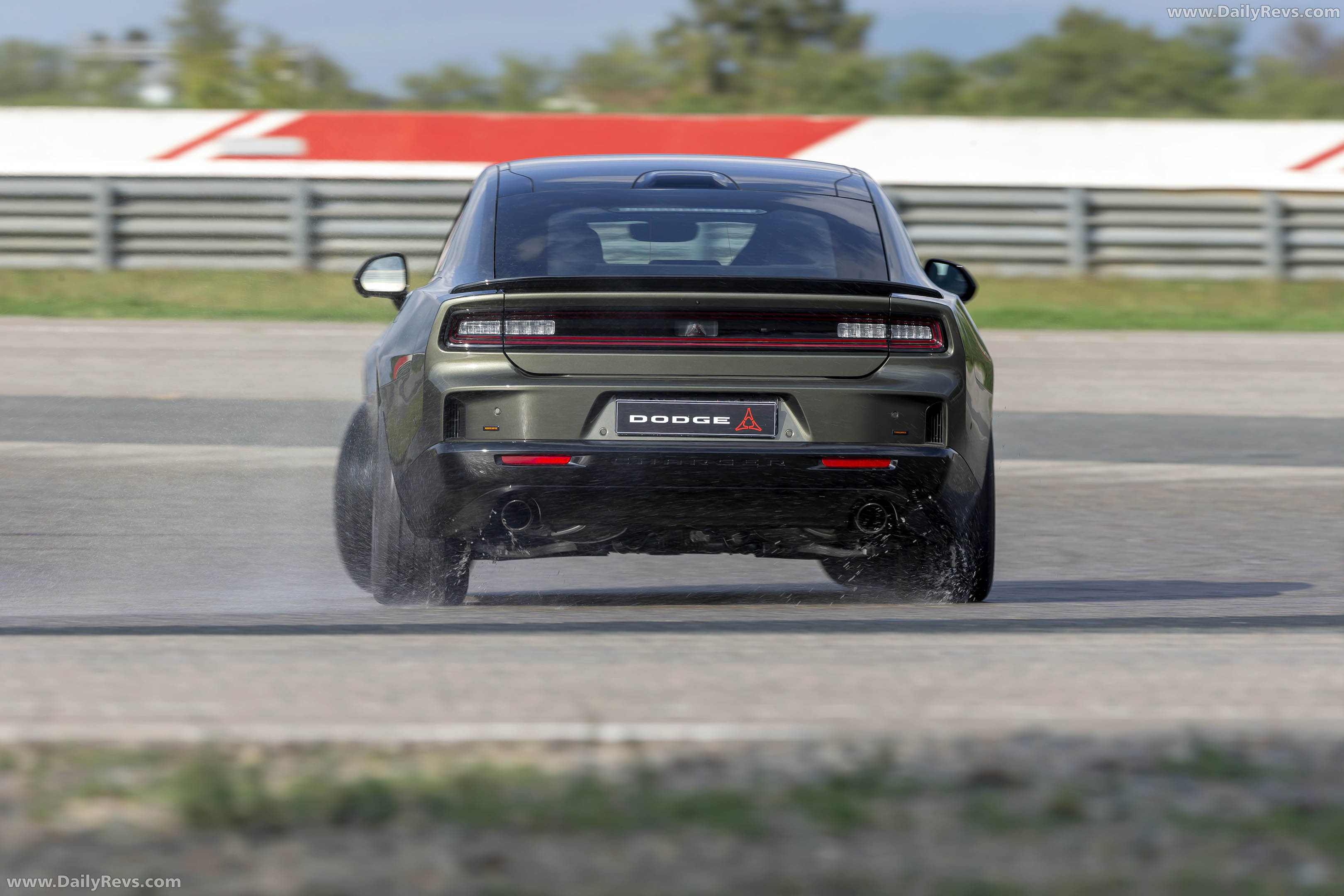 2027 Dodge Charger Sixpack European Version Rear View