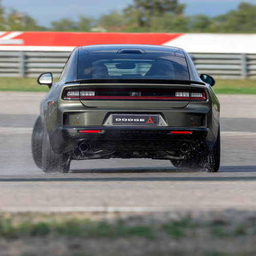 2027 Dodge Charger Sixpack European Version Rear View