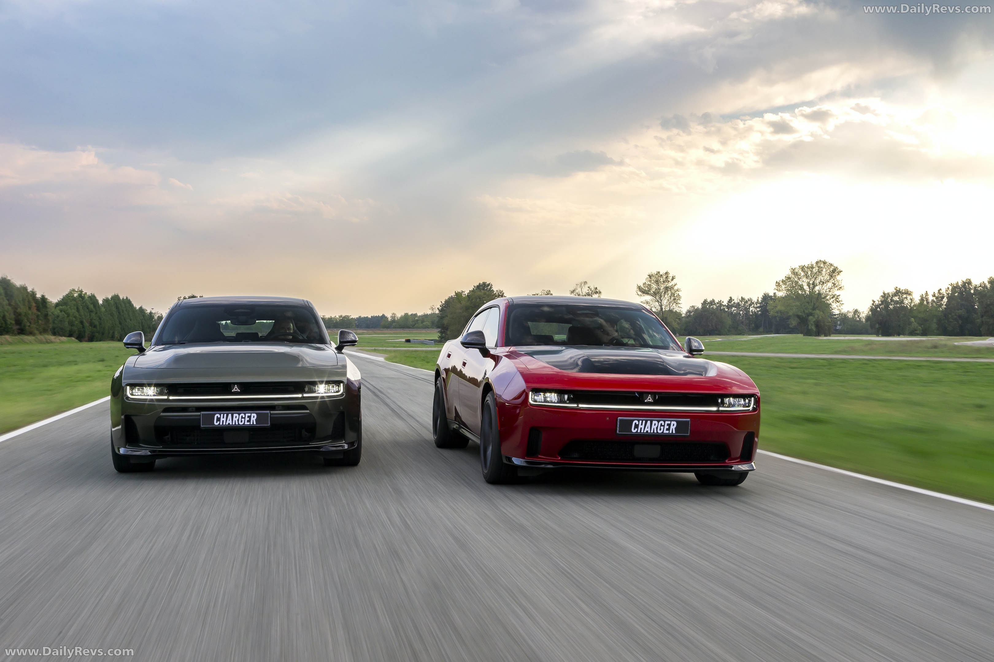 2027 Dodge Charger Sixpack European Version Front View