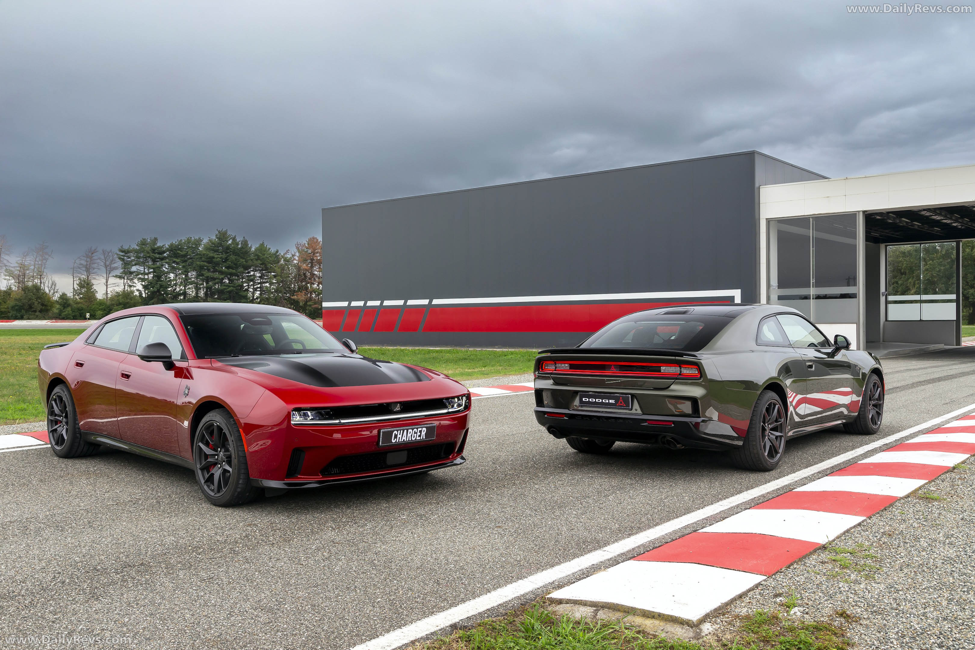 2027 Dodge Charger Sixpack European Version Front View