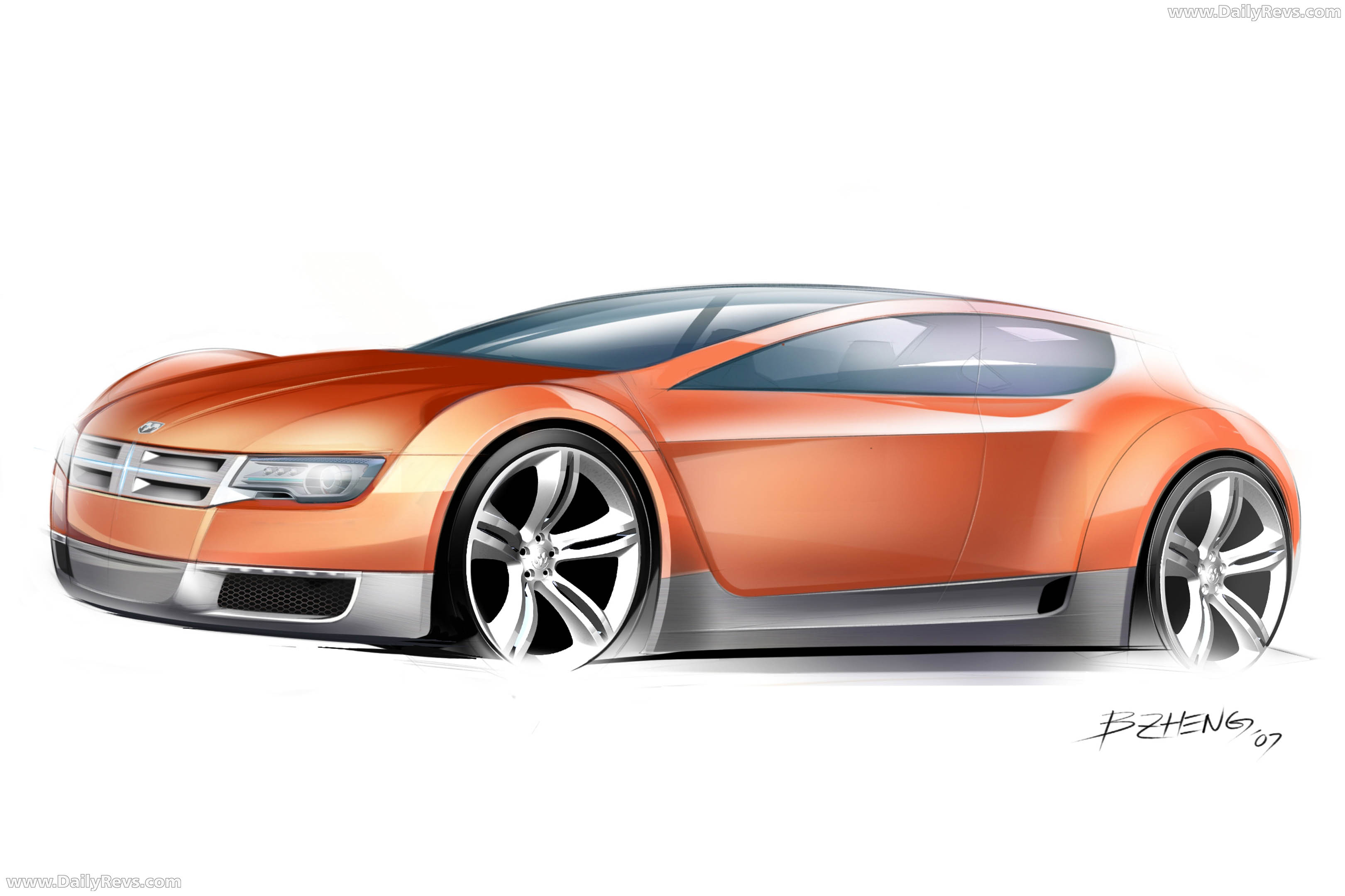 2008 Dodge ZEO Concept Sketches