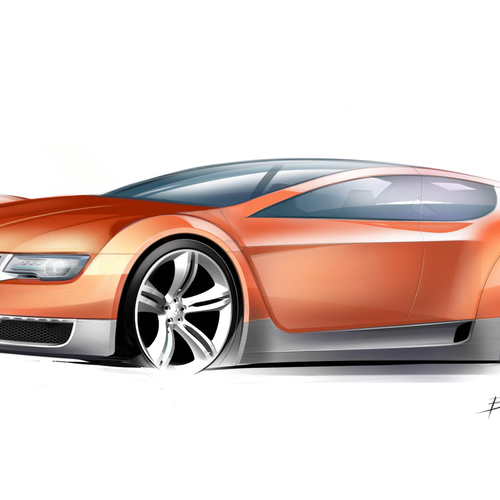 2008 Dodge ZEO Concept Sketches