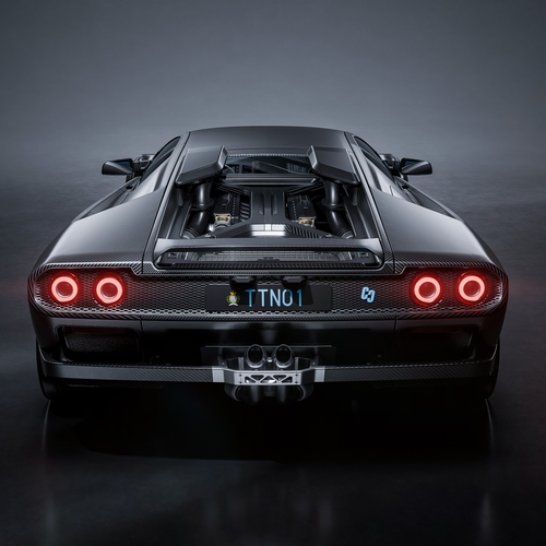 2026 Eccentrica V12 Pacchetto Titano Rear View