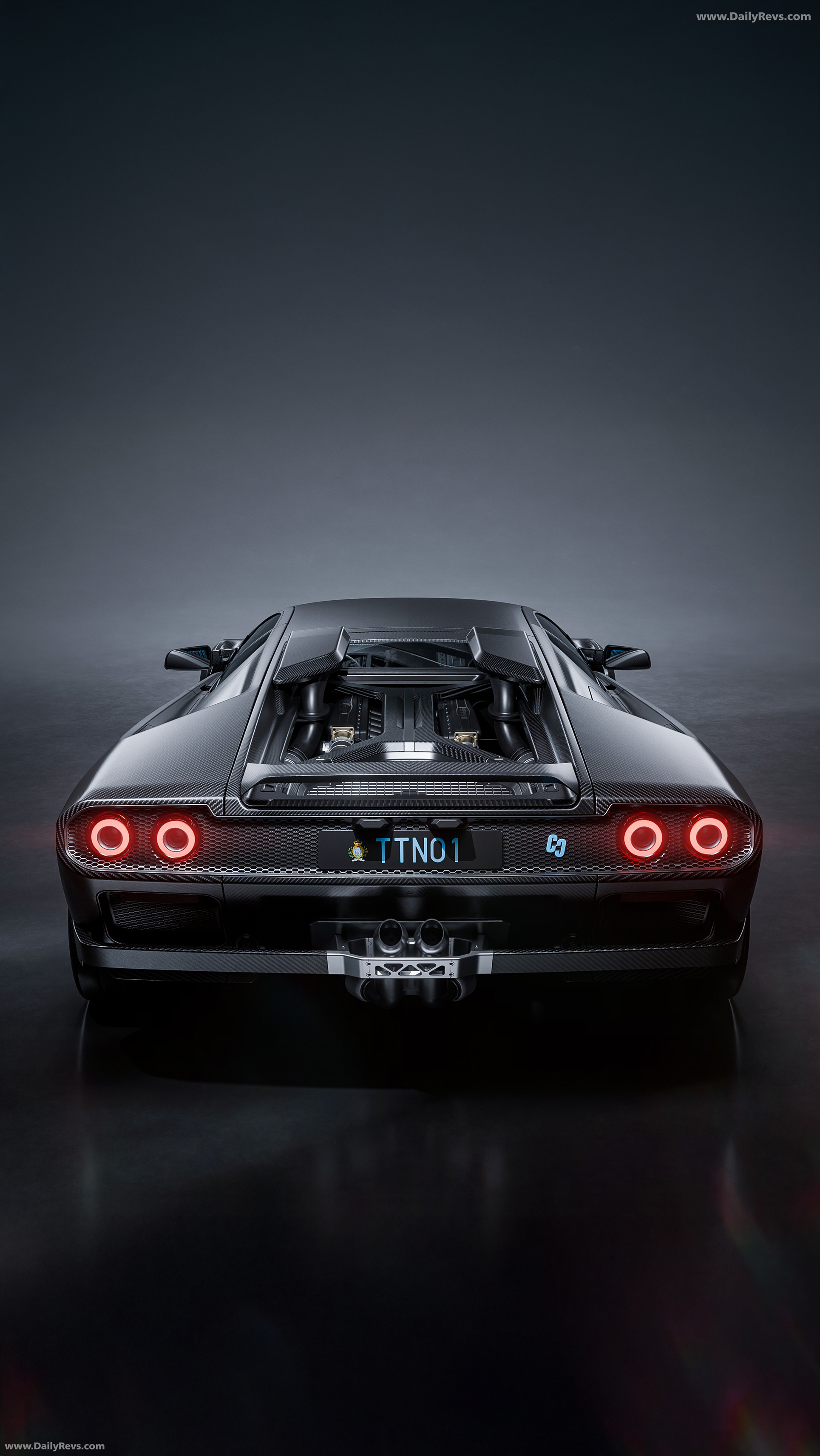 2026 Eccentrica V12 Pacchetto Titano Rear View