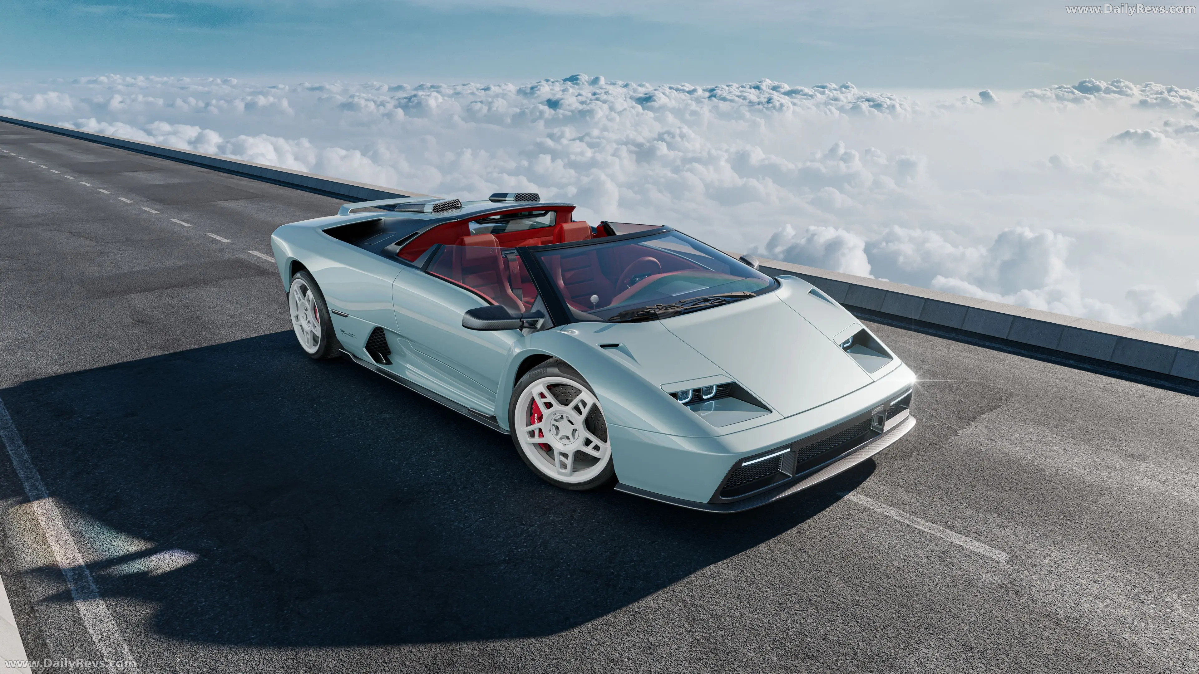 2027 Eccentrica V12 Roadster Front View