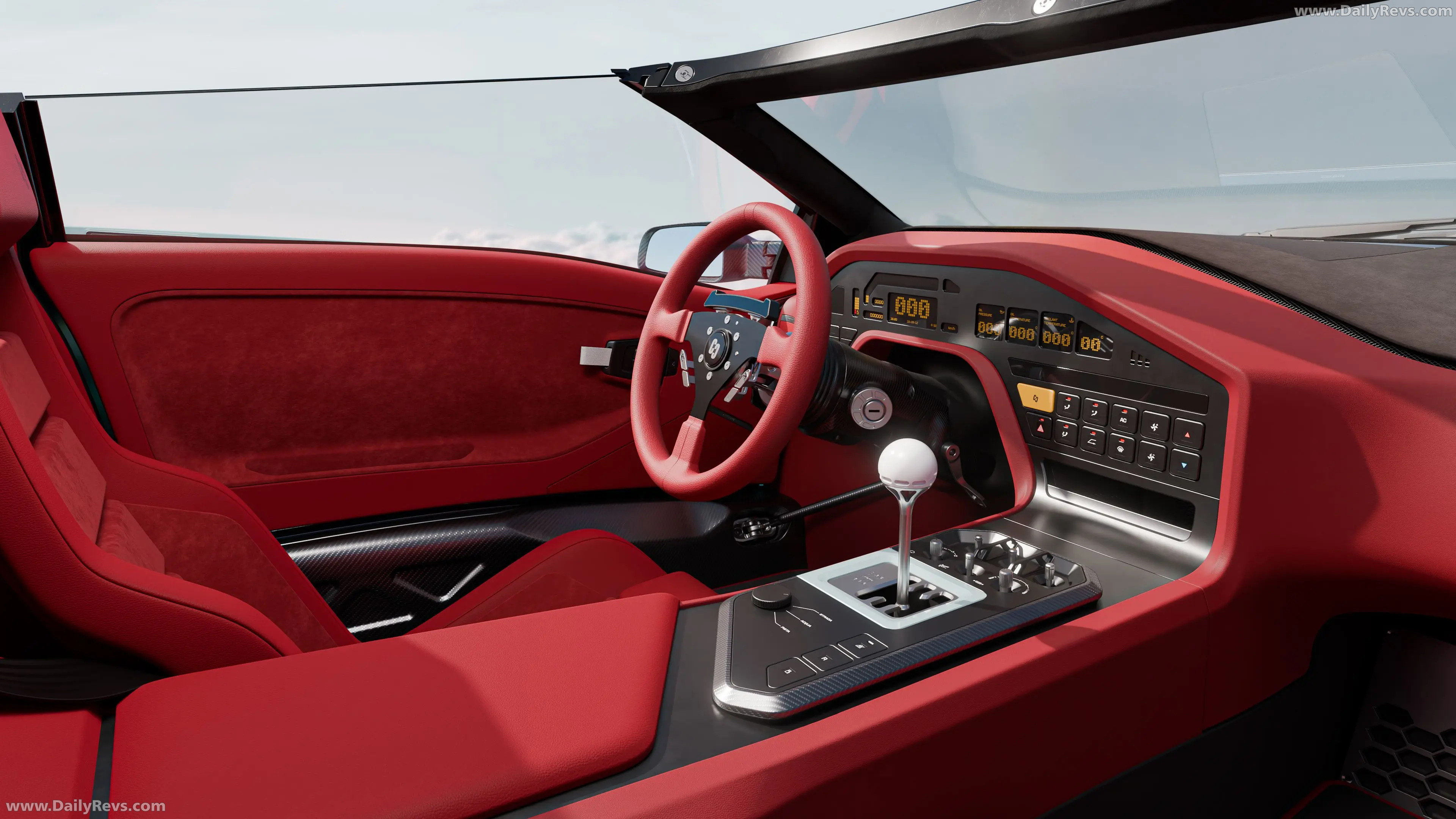 2027 Eccentrica V12 Roadster Interior