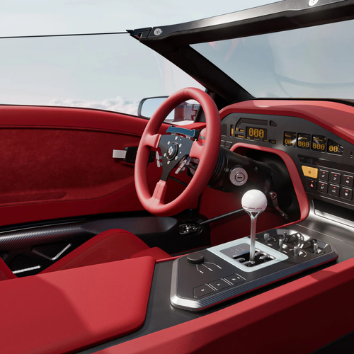 2027 Eccentrica V12 Roadster Interior