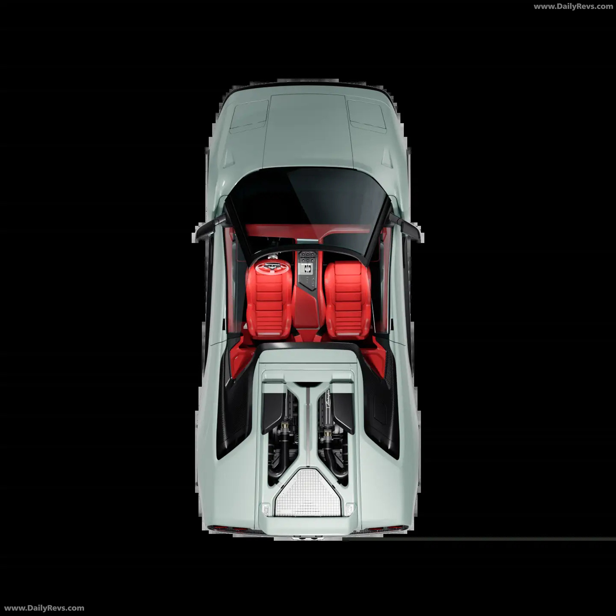 2027 Eccentrica V12 Roadster Top View