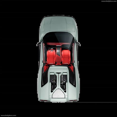 2027 Eccentrica V12 Roadster Top View