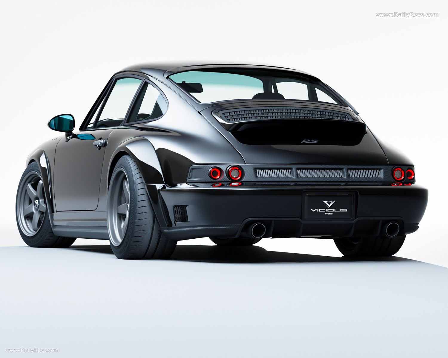1989 Elfer Sport Porsche 964 VICIOUS RS Rear View