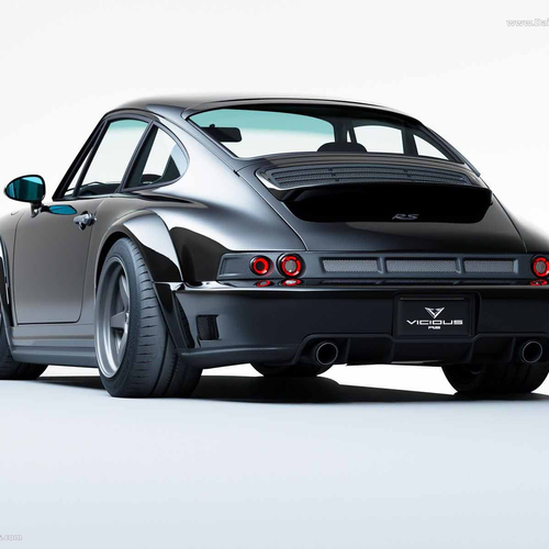1989 Elfer Sport Porsche 964 VICIOUS RS Rear View