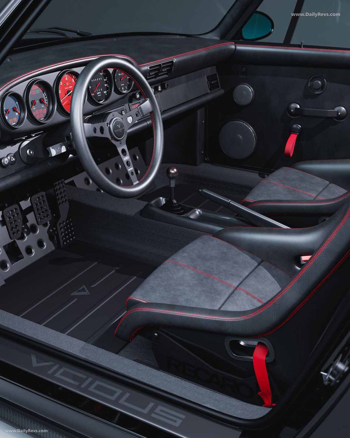 1989 Elfer Sport Porsche 964 VICIOUS RS Interior