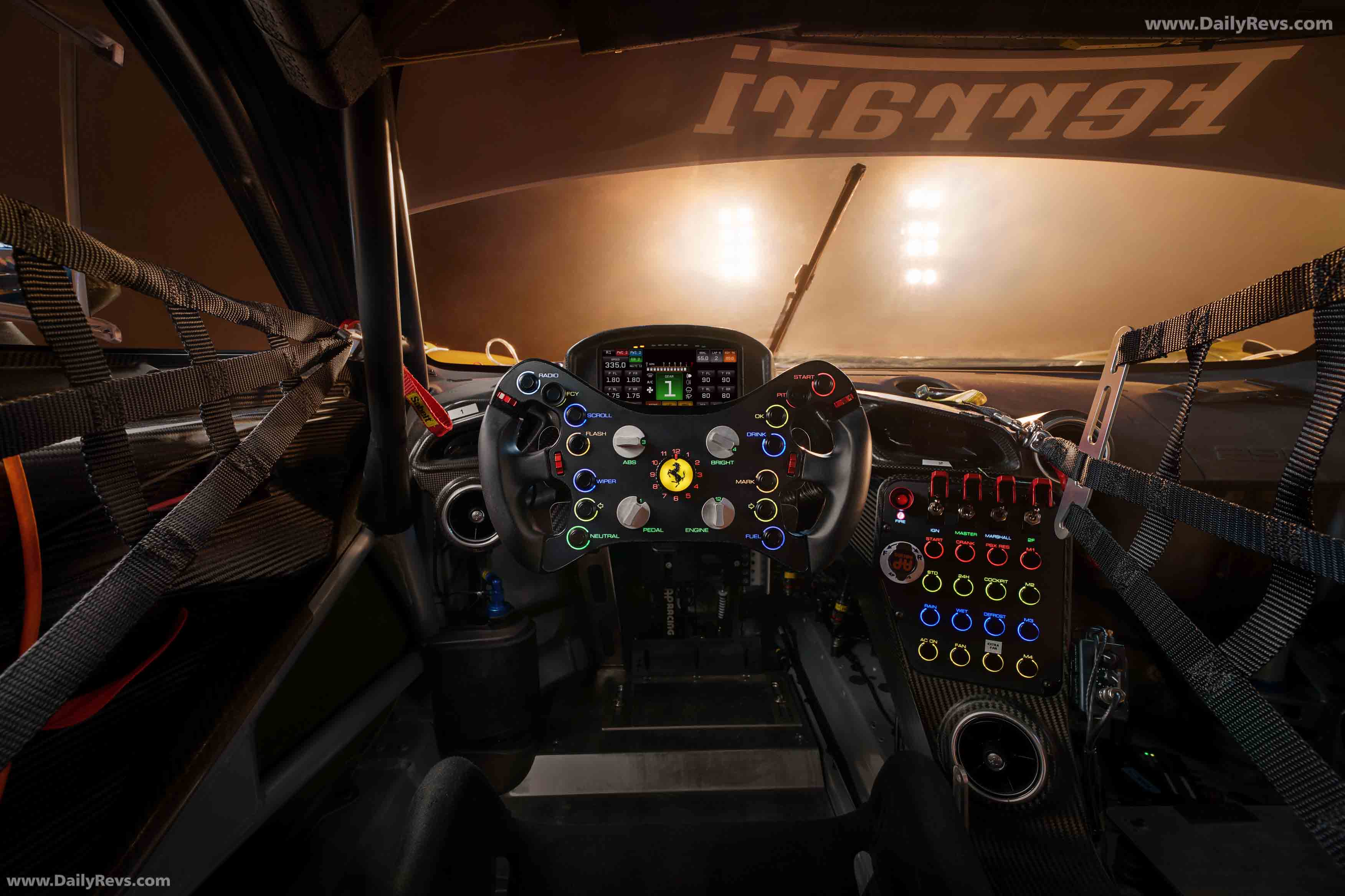 2026 Ferrari 296 GT3 Evo Interior